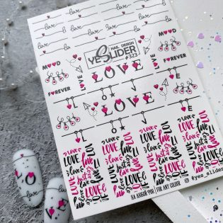 Water Decals - YeSlider No 323