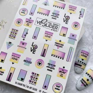 Water Decals - YeSlider No 324