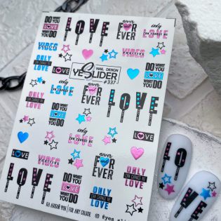 Water Decals - YeSlider No 337