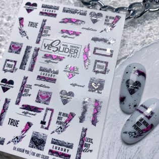 Water Decals - YeSlider No 347
