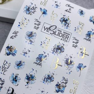 Water Decals - YeSlider No 356