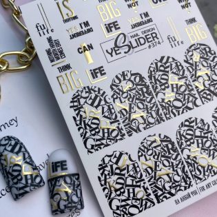 Water Decals - YeSlider No 374