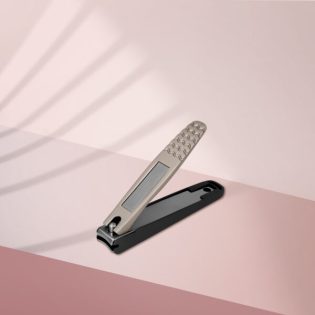 Clipper with a container for clipped nails Staleks Beauty & Care 20