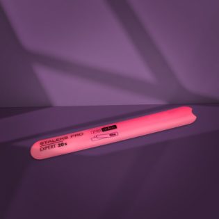 Slanted plastic nail file, straight (base) Staleks Pro Expert 20s