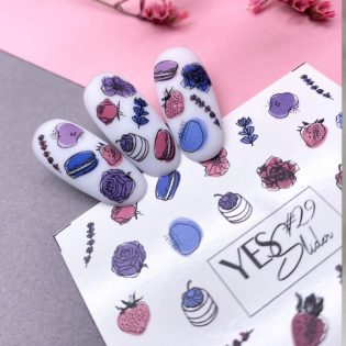 Water Decals - YeSlider No 29