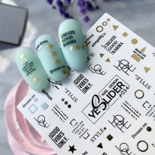 Water Decals - YeSlider No 34