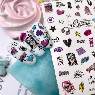 Water Decals - YeSlider No 40