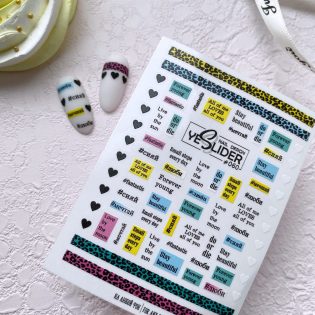 Water Decals - YeSlider No 60