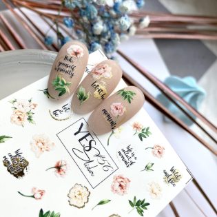 Water Decals - YeSlider No 56