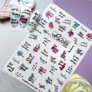 Water Decals - YeSlider No 58