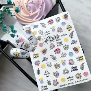 Water Decals - YeSlider No 65