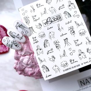 Water Decals - YeSlider No 129