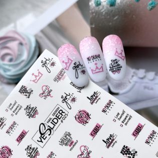 Water Decals - YeSlider No 25