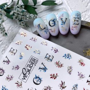 Water Decals - YeSlider No 33