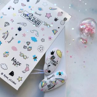 Water Decals - YeSlider No 22