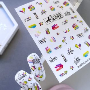 Water Decals - YeSlider No 32