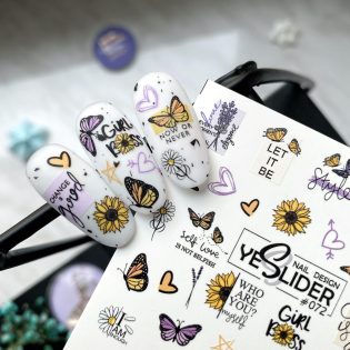 Water Decals - YeSlider No 72