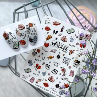 Water Decals - YeSlider No 75