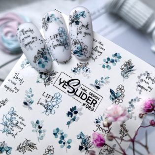 Water Decals - YeSlider No 89