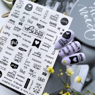 Water Decals - YeSlider No 135