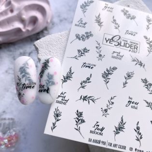 Water Decals - YeSlider No 267