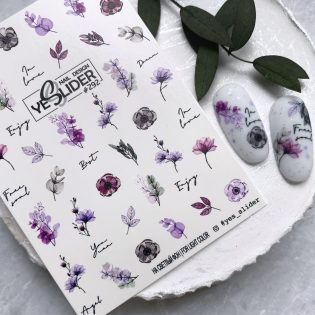 Water Decals - YeSlider No 292
