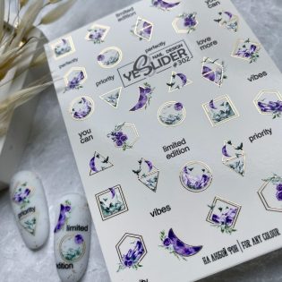 Water Decals - YeSlider No 302