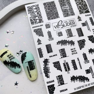 Water Decals - YeSlider No 308