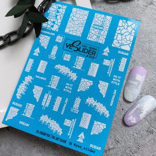 Water Decals - YeSlider No 309