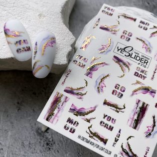 Water Decals - YeSlider No 318