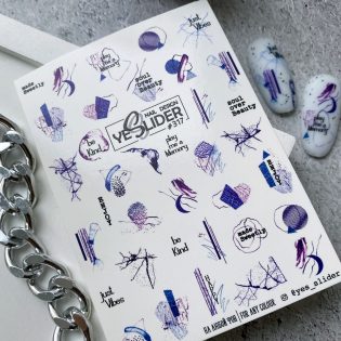 Water Decals - YeSlider No 317
