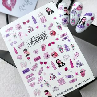 Water Decals - YeSlider No 10