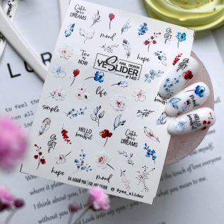 Water Decals - YeSlider No 140