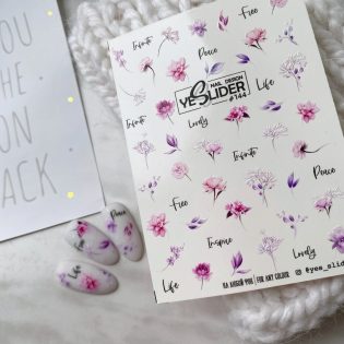 Water Decals - YeSlider No 144