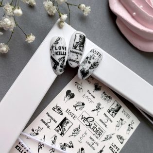 Water Decals - YeSlider No 146