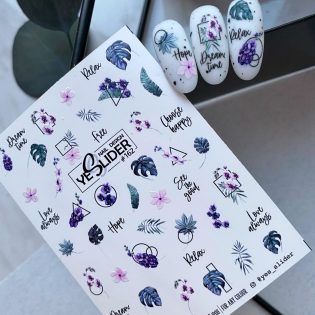 Water Decals - YeSlider No 162