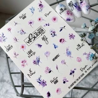 Water Decals - YeSlider No 163