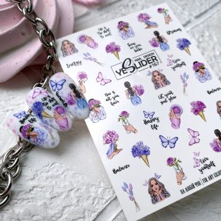 Water Decals - YeSlider No 167