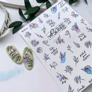 Water Decals - YeSlider No 168