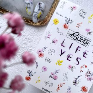 Water Decals - YeSlider No 172
