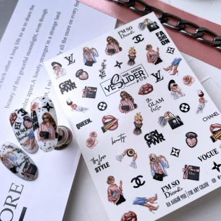 Water Decals - YeSlider No 178