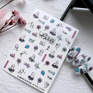 Water Decals - YeSlider No 179
