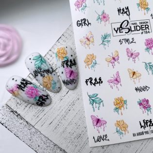 Water Decals - YeSlider No 184
