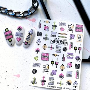 Water Decals - YeSlider No 199