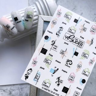 Water Decals - YeSlider No 203