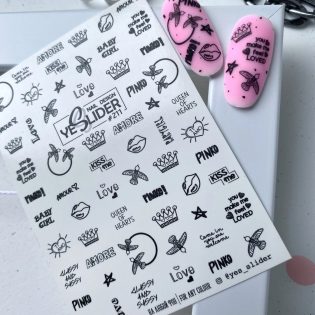 Water Decals - YeSlider No 211