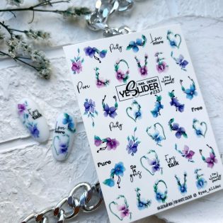 Water Decals - YeSlider No 233