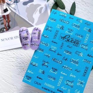 Water Decals - YeSlider No 242