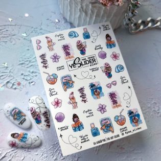 Water Decals - YeSlider No 244