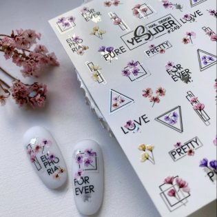 Water Decals - YeSlider No 249